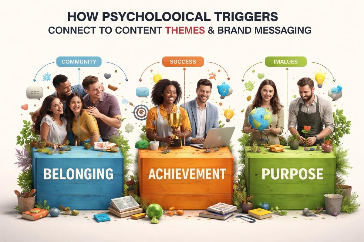 Psychology-driven content framework