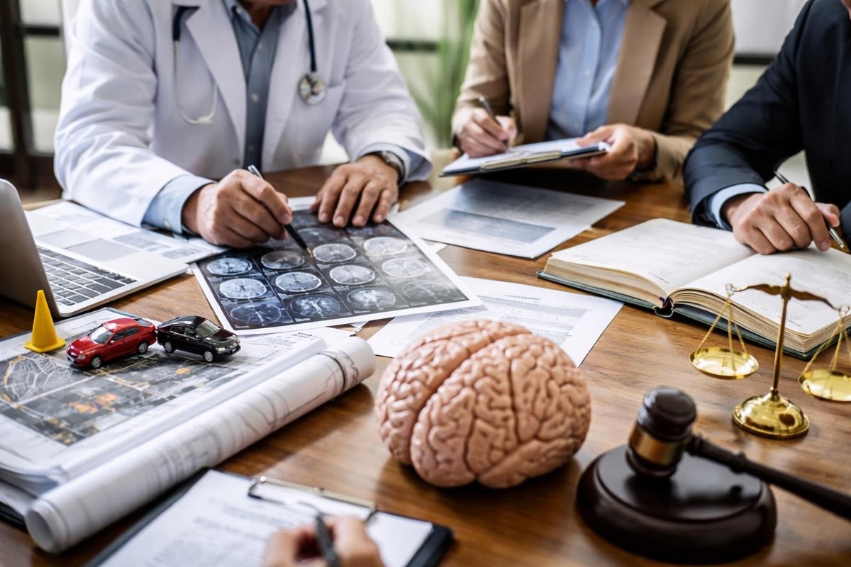 TBI case building process