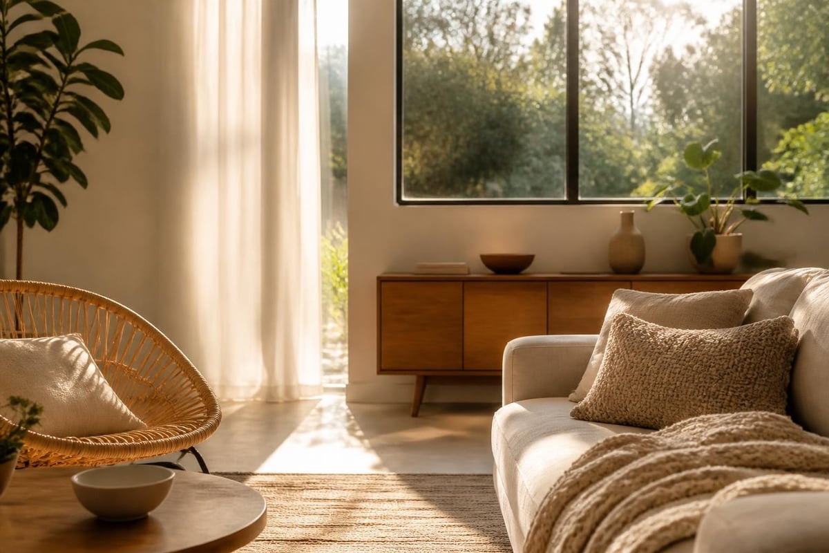 Peaceful home environment design