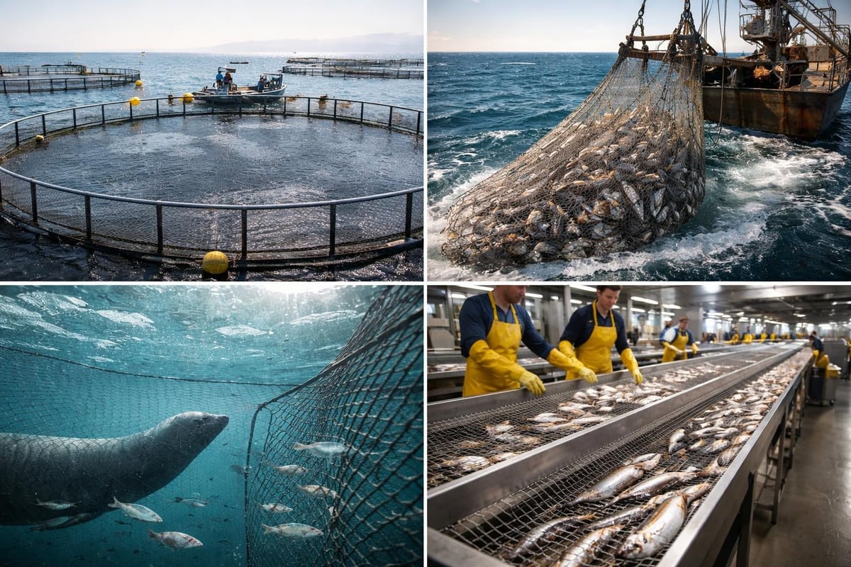 Metal fishing net applications