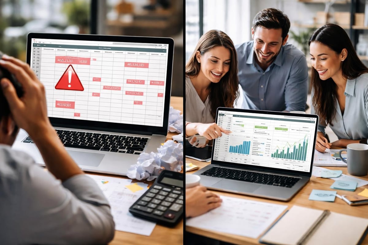Common Excel errors and solutions
