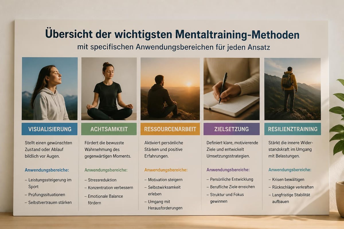 Mentaltraining Methodenvielfalt