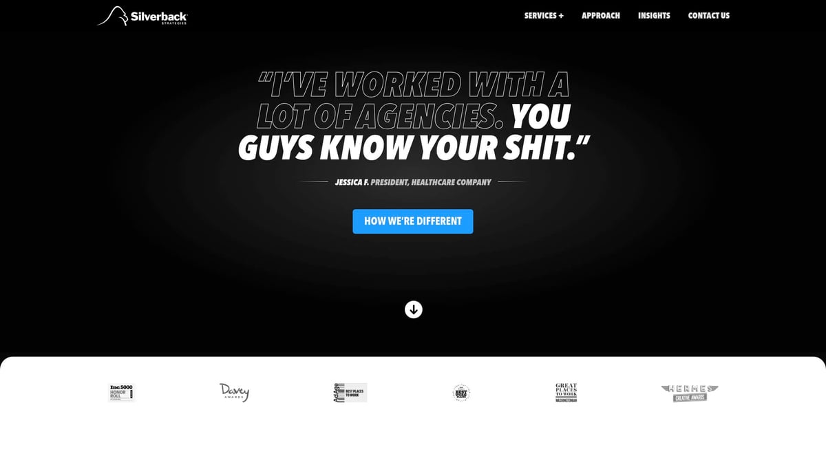 9 Inspiring Best Digital Marketing Agency Websites in 2026 - Silverback Strategies