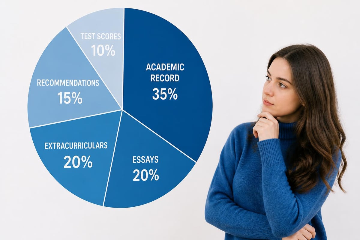 Holistic college admissions factors