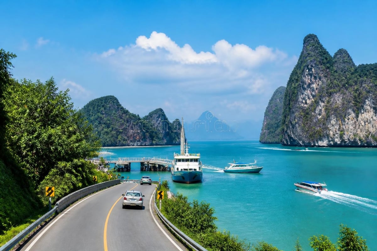 Phuket Krabi transportation network