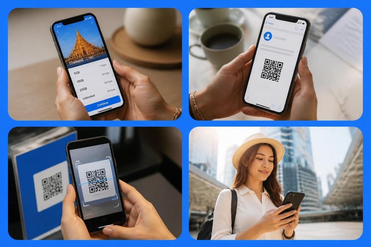 ESIM purchase and activation