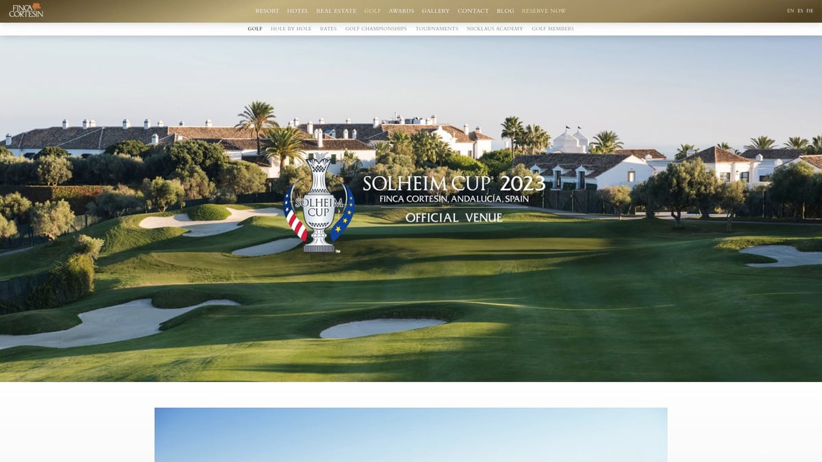 7 Fantastiska Golfbanor i Spanien att Upptäcka 2025 2 7 Fantastiska Golfbanor i Spanien att Upptäcka 2025 - Finca Cortesín Golf Club – Casares, Costa del Sol