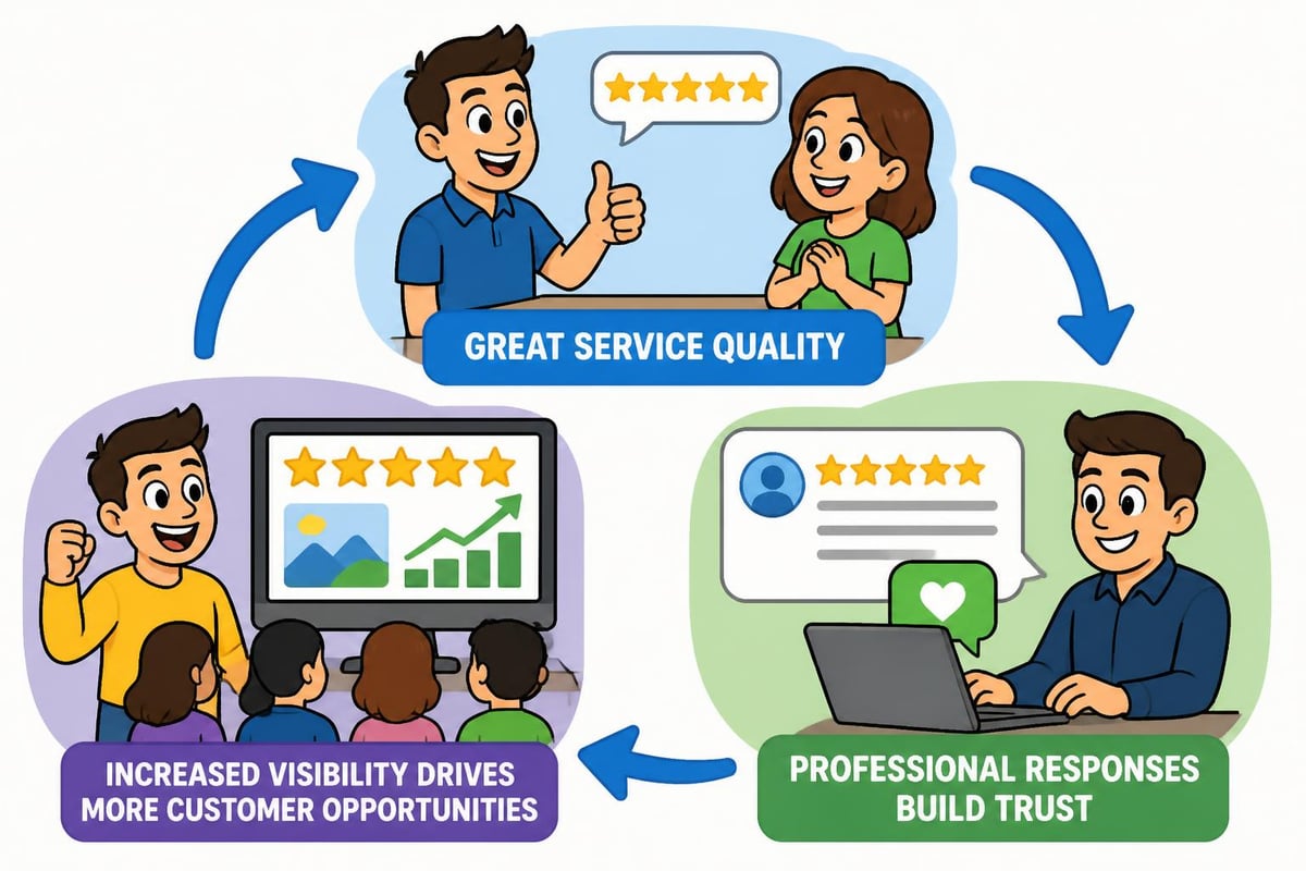 HVAC review response strategy