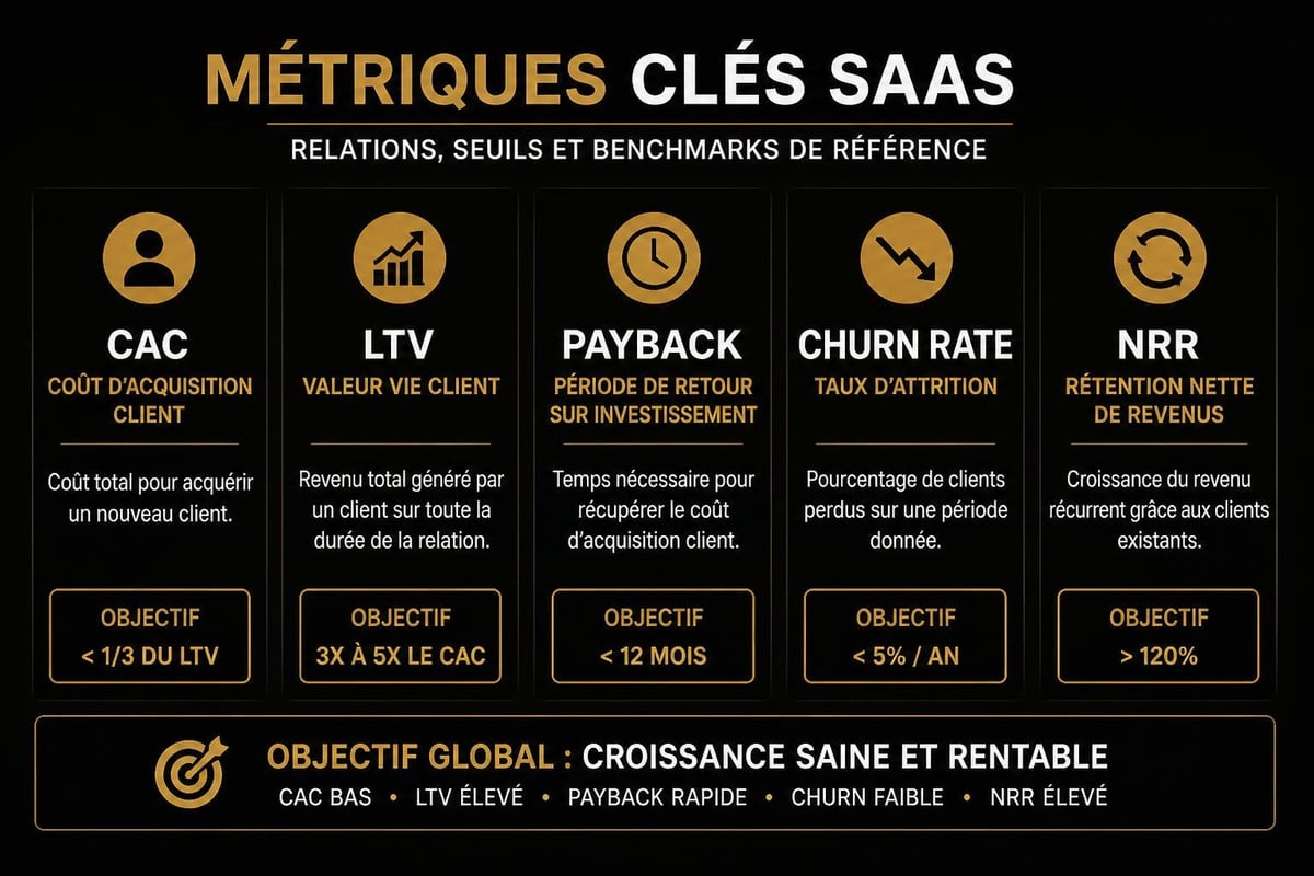 SaaS metrics framework
