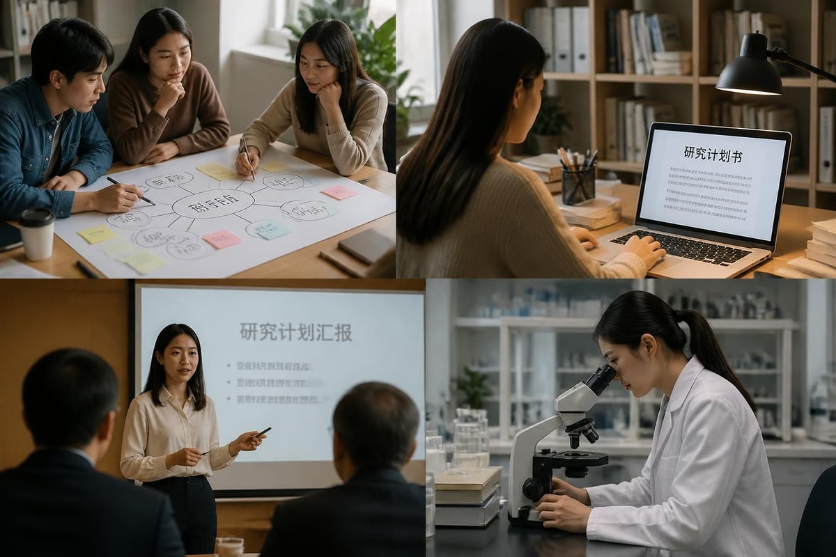 研究生開題流程