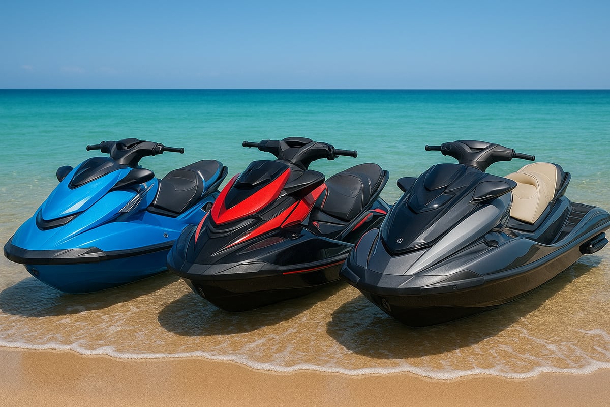 Motos de Agua Benidorm - article 8c8054b1 4dd8 43b8 91e fotografia realista de tres motos acuaticas modern 0 c72t9v Tipos de Motos Acuáticas y Sus Características