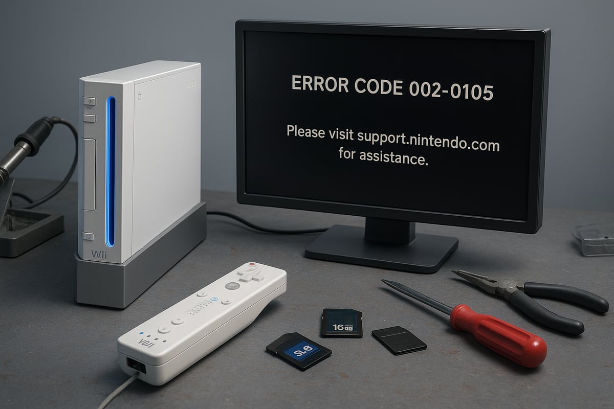 Wii Software and System Error Solutions