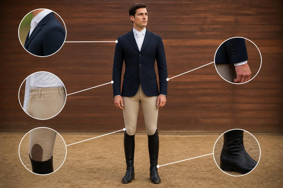 Proper showmanship clothing fit
