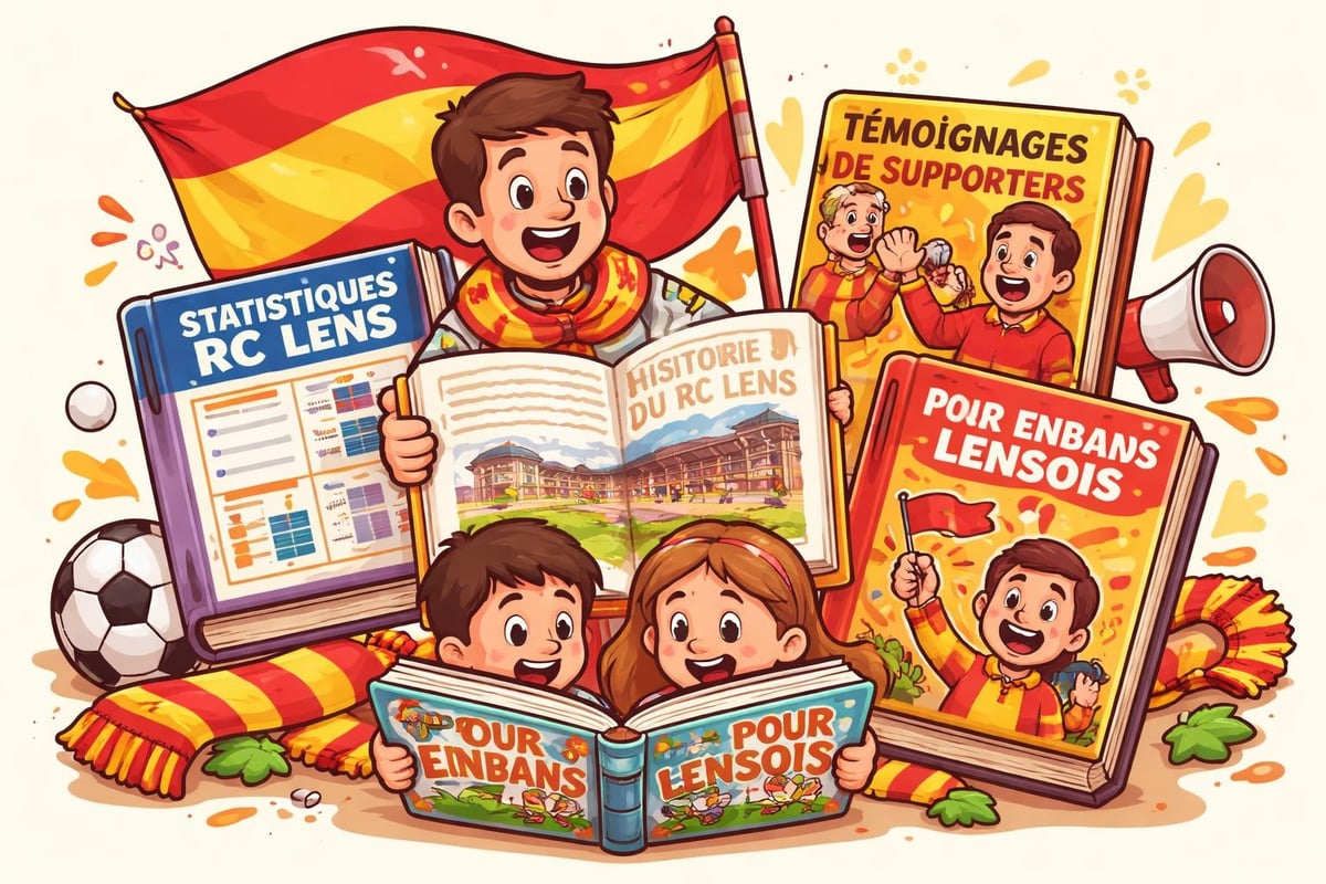 Diversité des supports littéraires sur le RC Lens