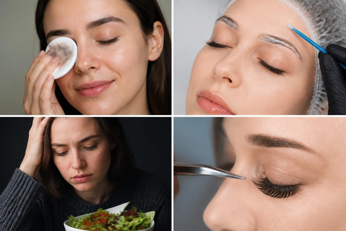 Eyelash and Brow Growth: Professional Guide 2026 4 Lash growth disruptors