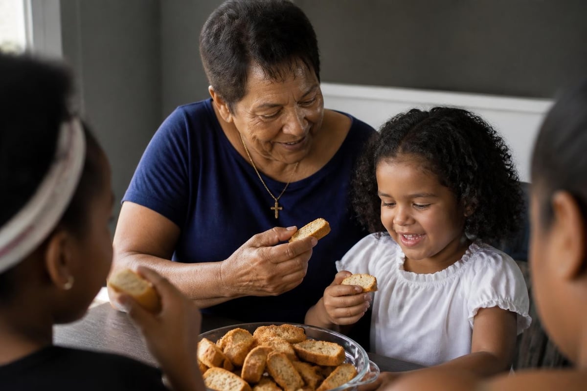 Maintaining food traditions across generations