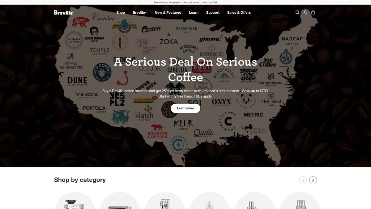 9 Brilliant House Warming Present Ideas for 2026 - High-Tech Coffee Maker by Breville