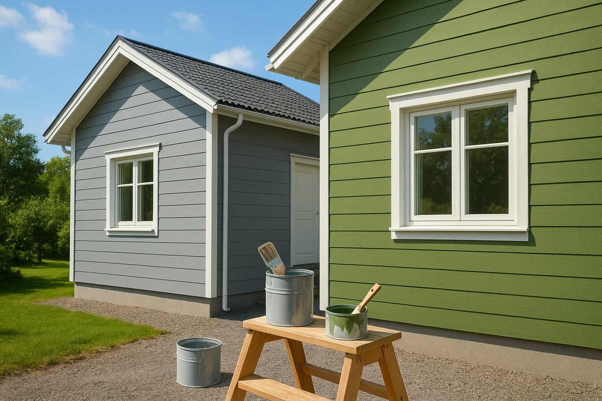 Värin ja maalityypin valinta: Uuden ilmeen suunnittelu