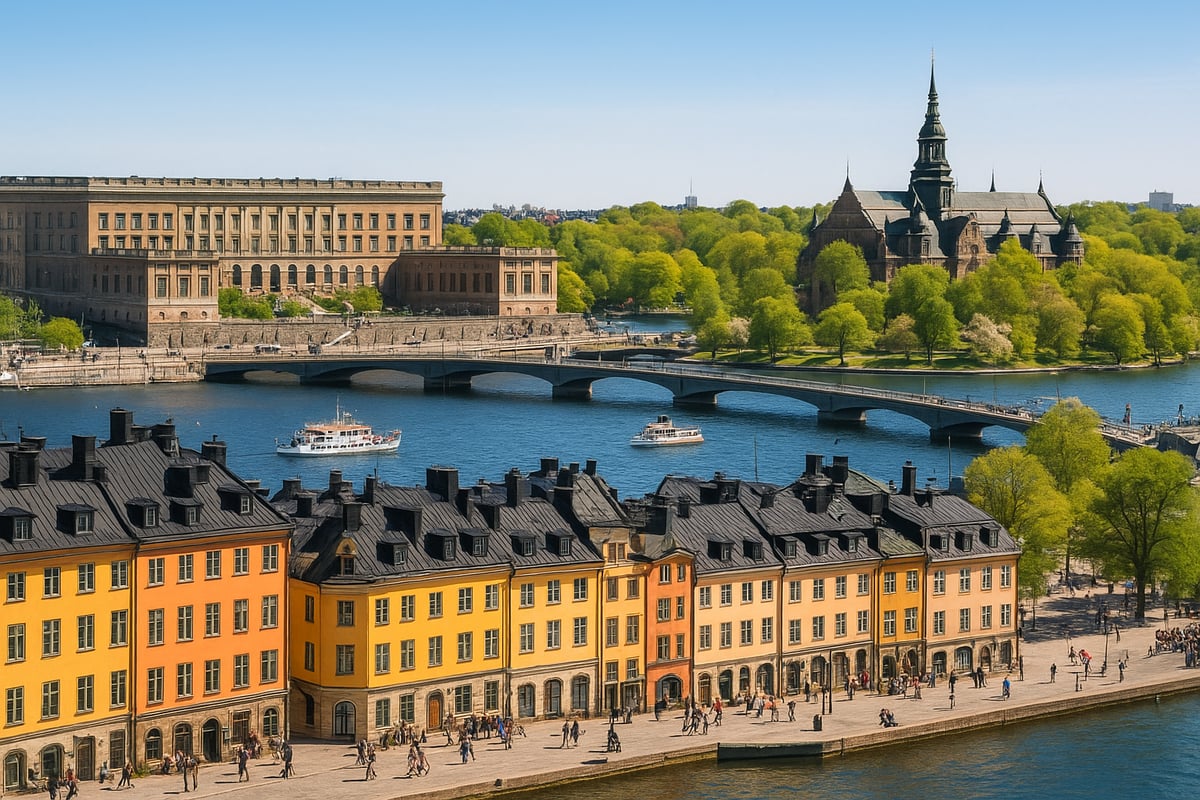 Top Attractions and Landmarks on a Stockholm City Tour