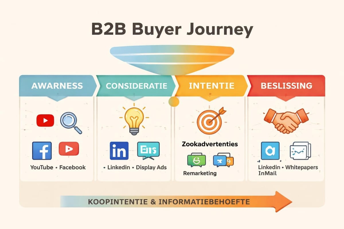Buyer journey mapping