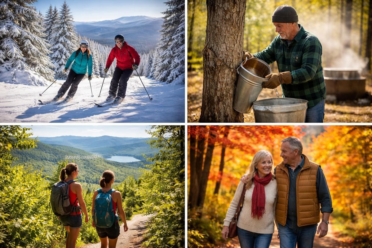 Seasonal activities in Williston Vermont