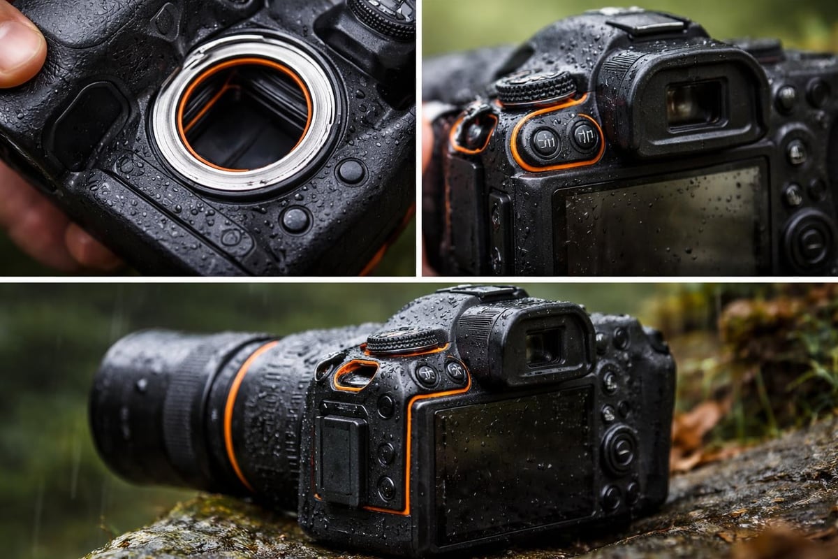 Weather sealing features