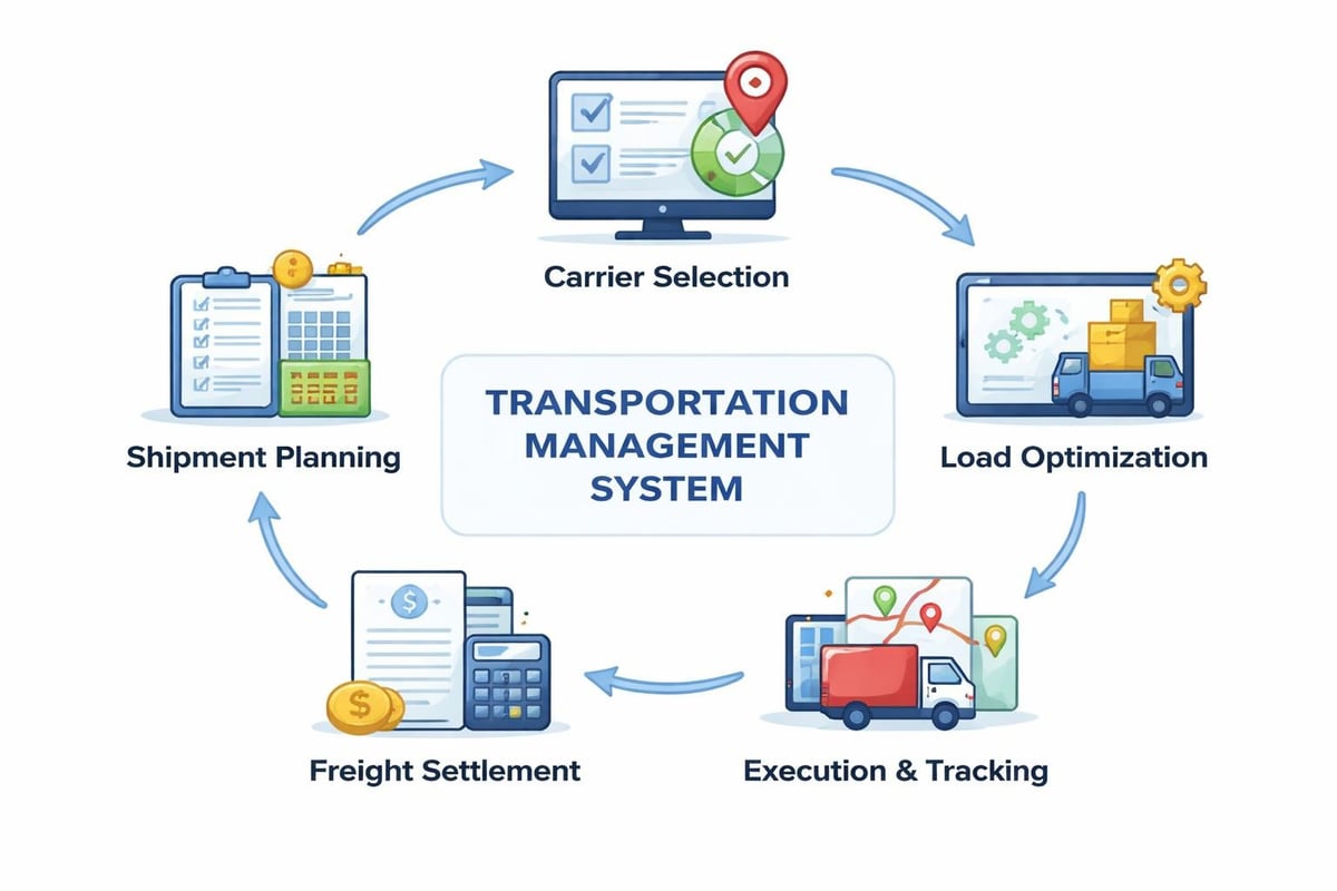 MercuryGate TMS workflow