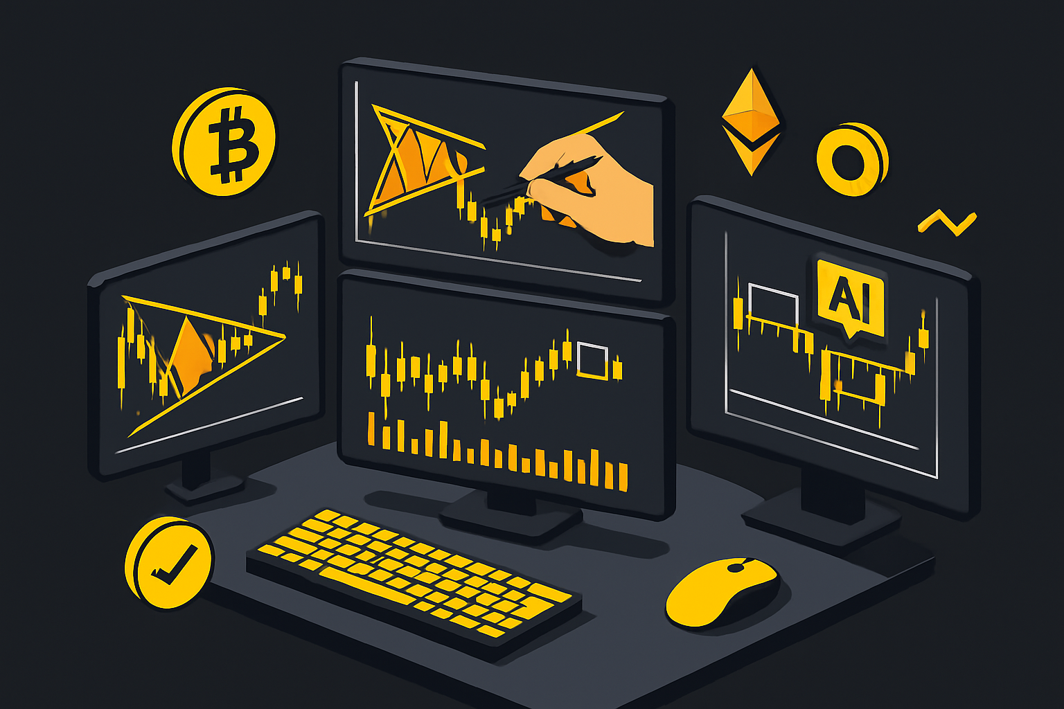 How to Identify and Trade Crypto Chart Patterns Effectively
