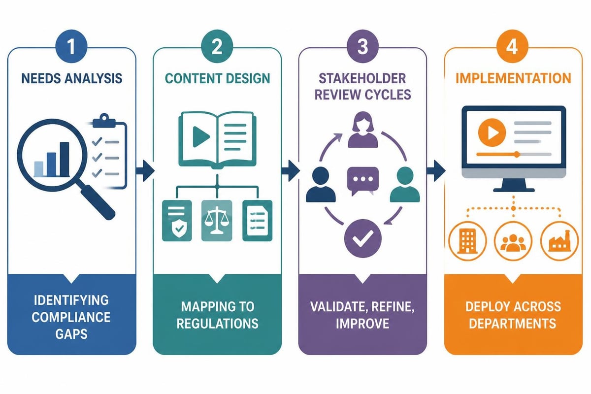 Bespoke eLearning development process