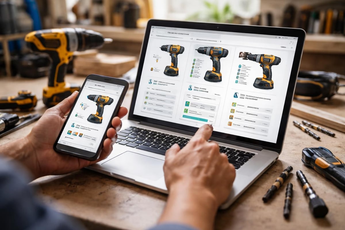 Digitale gereedschapsselectie tools