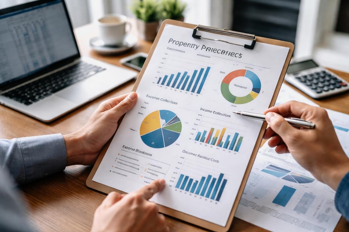 Property financial dashboard