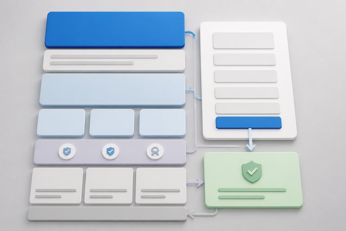 Landingpage design hierarchy