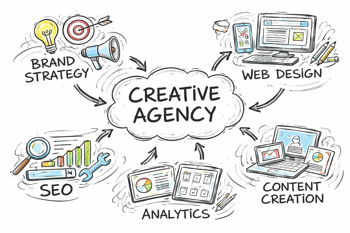 Creative agency service integration