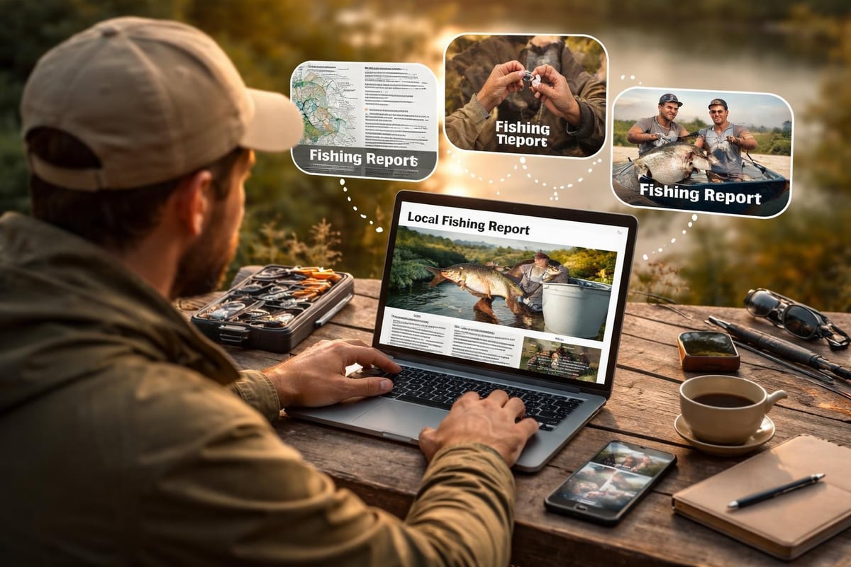 Content strategy for fishing guide websites