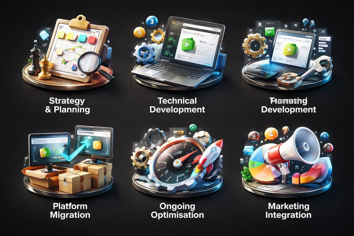 Shopify agency services breakdown