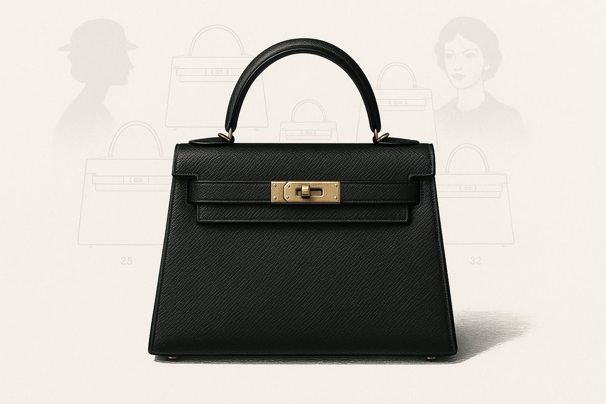 The Hermès Mini Kelly Black: Iconic Origins & Evolution