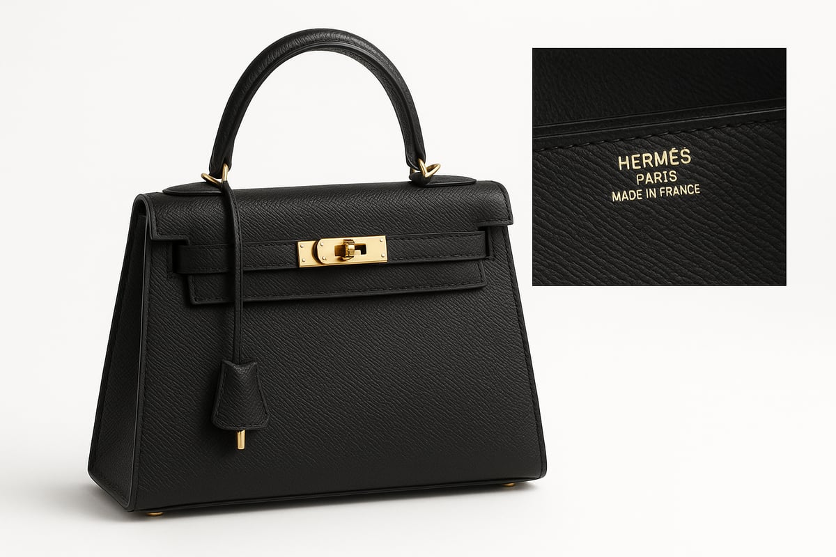 Signature Features & Craftsmanship of the Mini Kelly Black