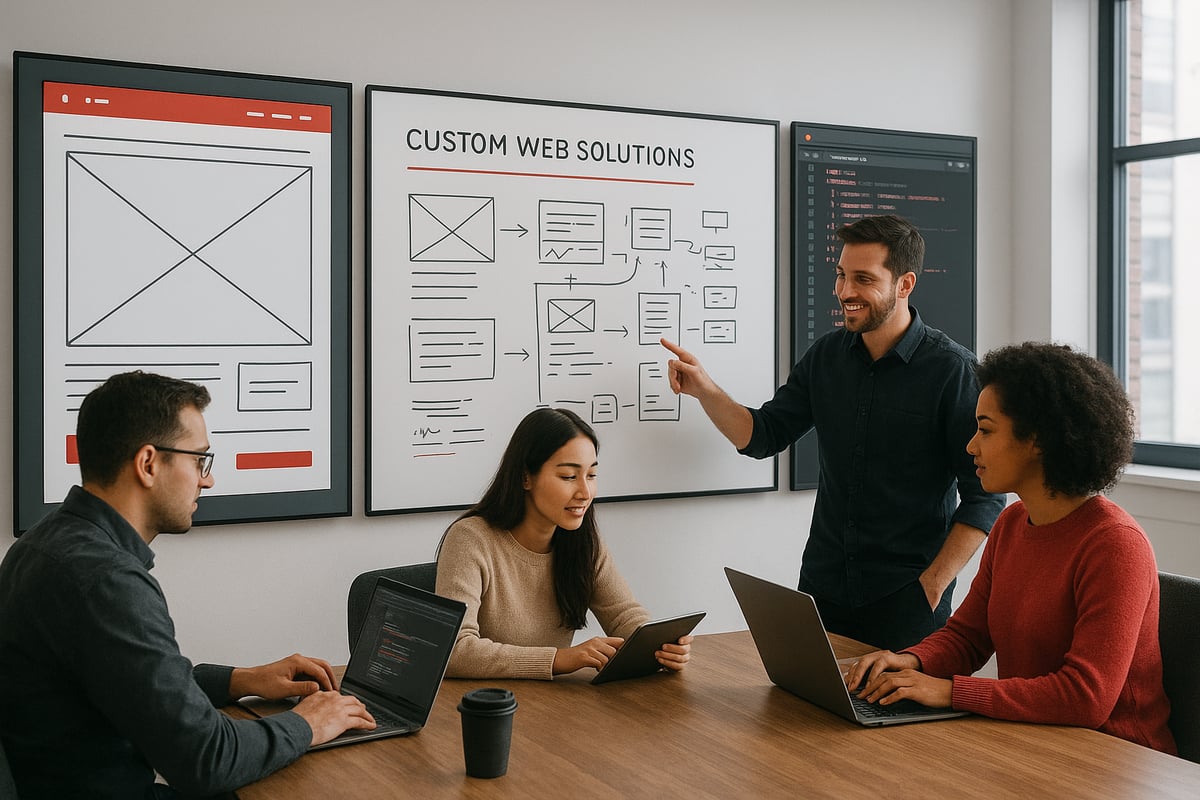 The Step-by-Step Process of Developing Custom Web Solutions