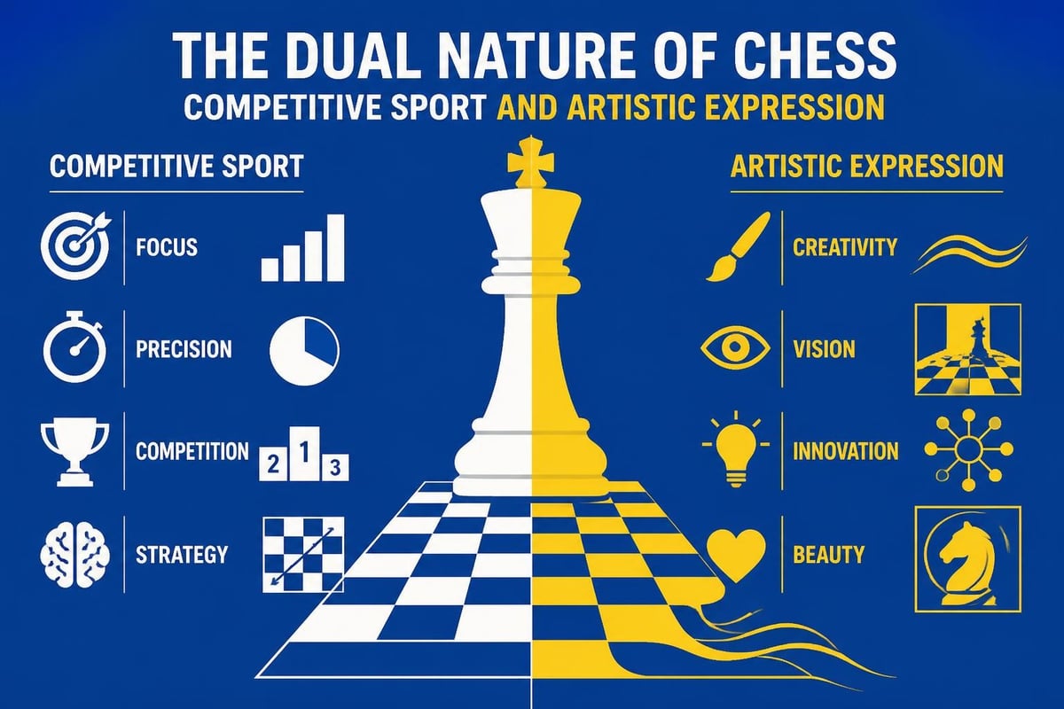 Chess as art and competition