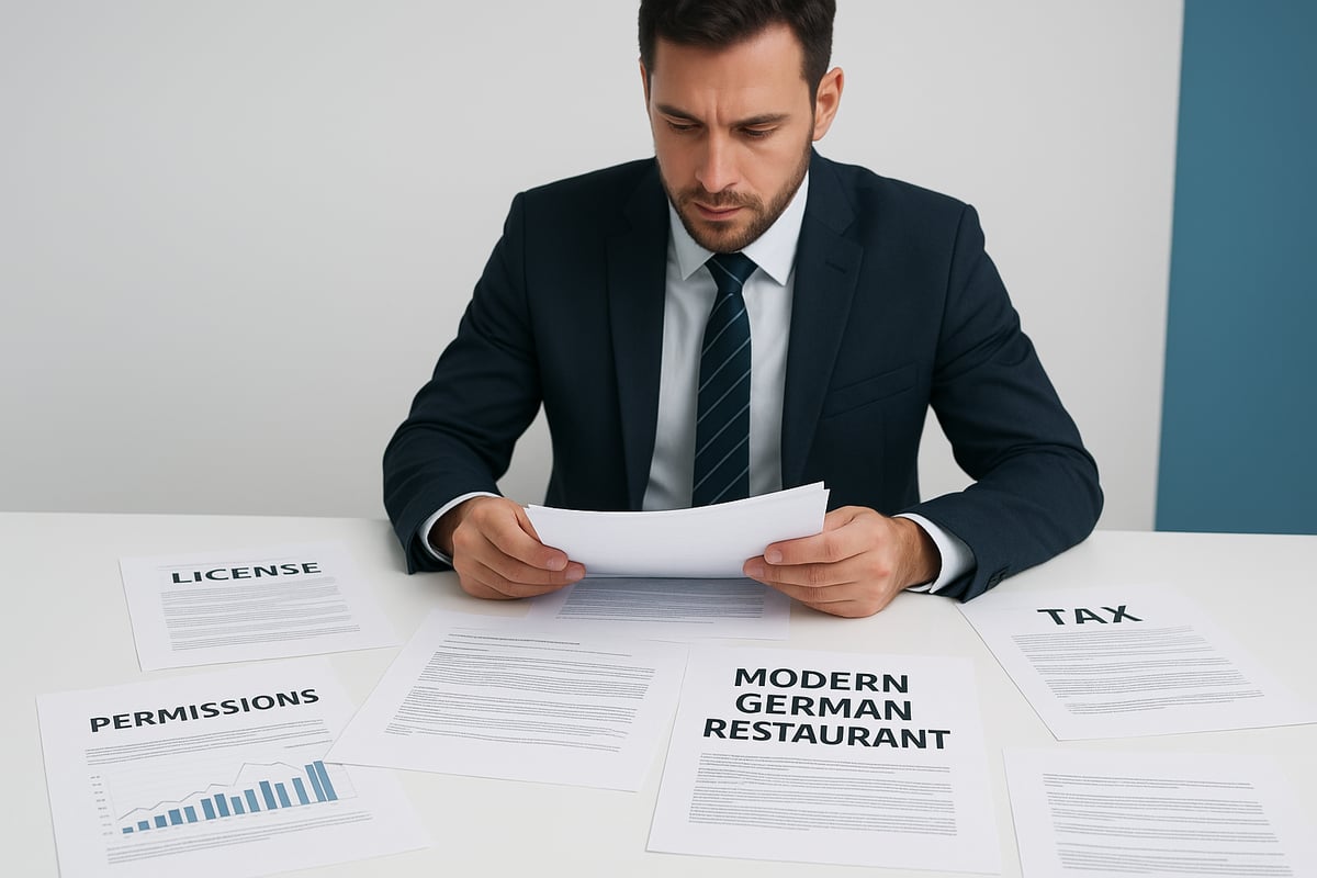 Schritt 4: Genehmigungen, Versicherungen & rechtliche Anforderungen – Pflichtausgaben im Überblick