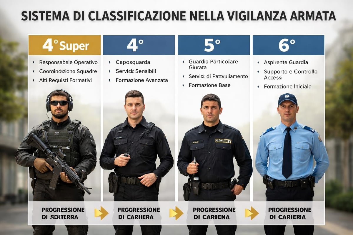 Livelli contrattuali vigilanza