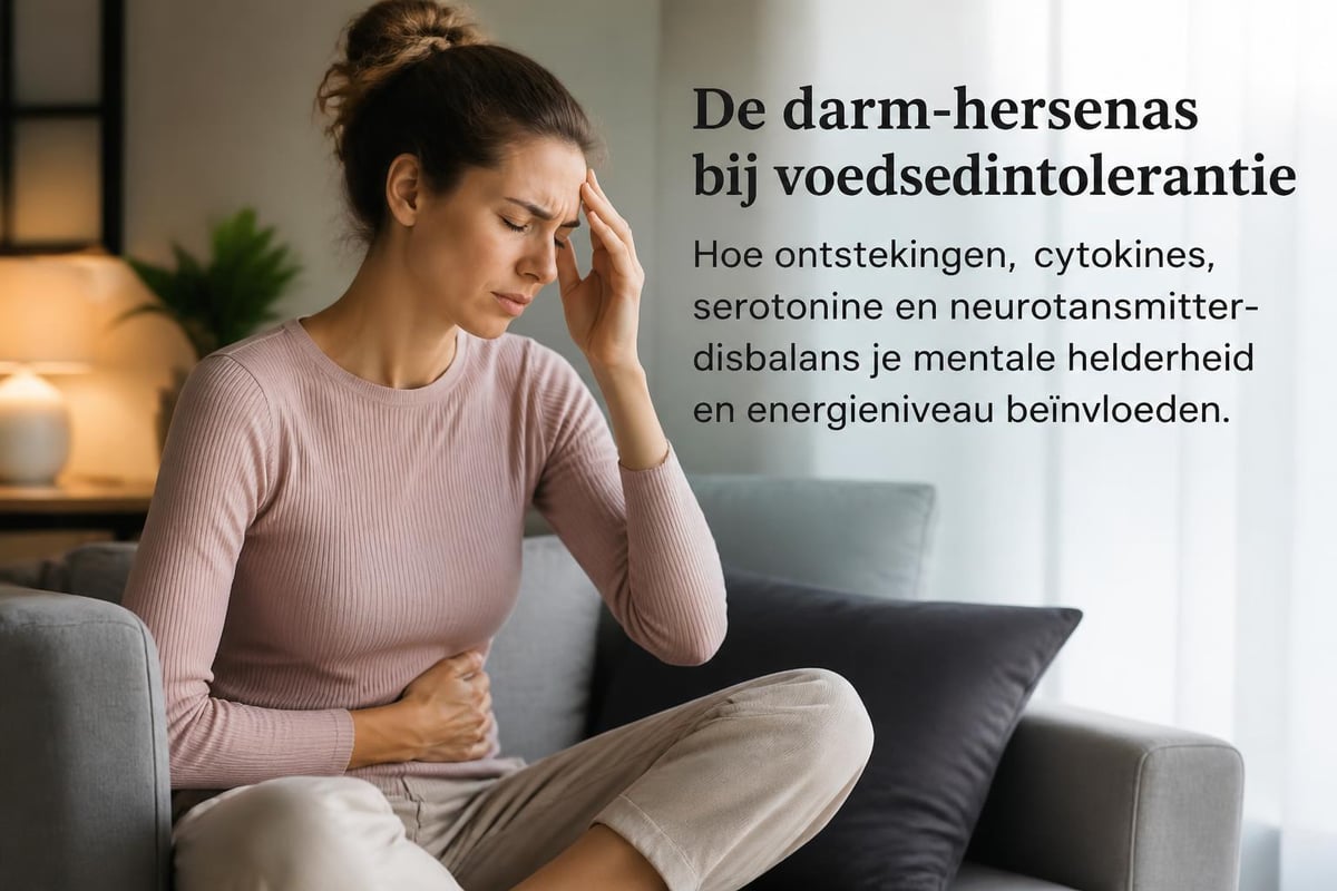 Darm-hersenverbinding bij intolerantie