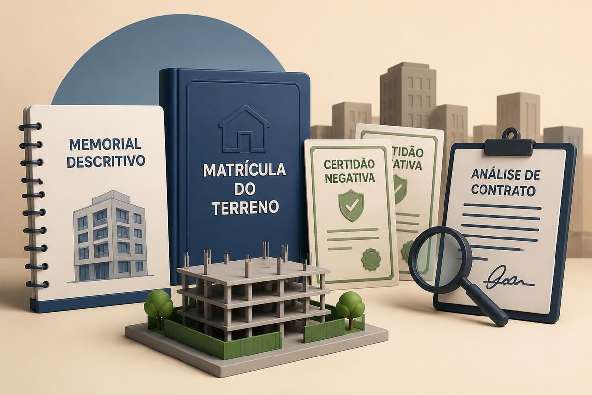 Checklist de documentação imobiliária