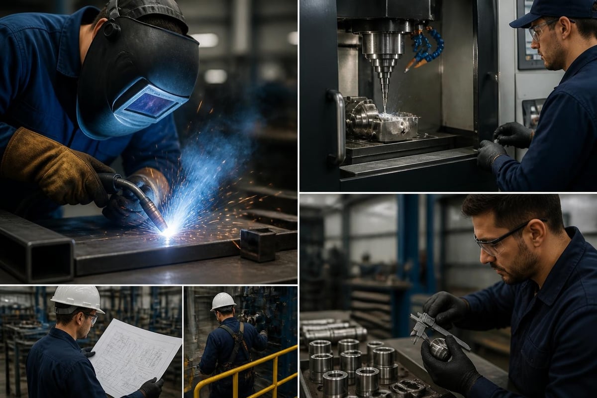 Workforce skills in metal manufacturing