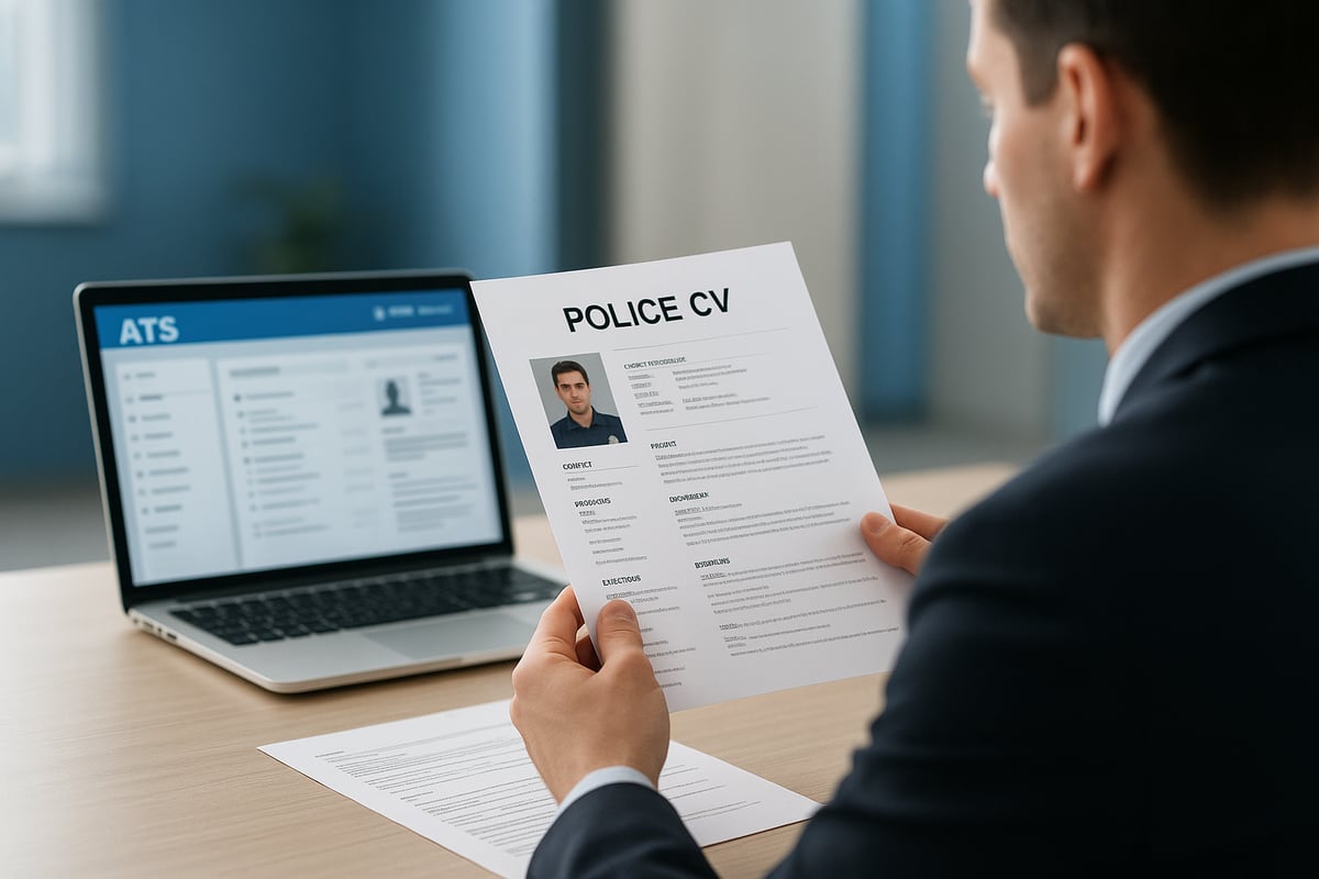Curriculum Vitae Police Guide: Your 2026 Success Blueprint 6 Optimising Your Police CV for Applicant Tracking Systems (ATS)