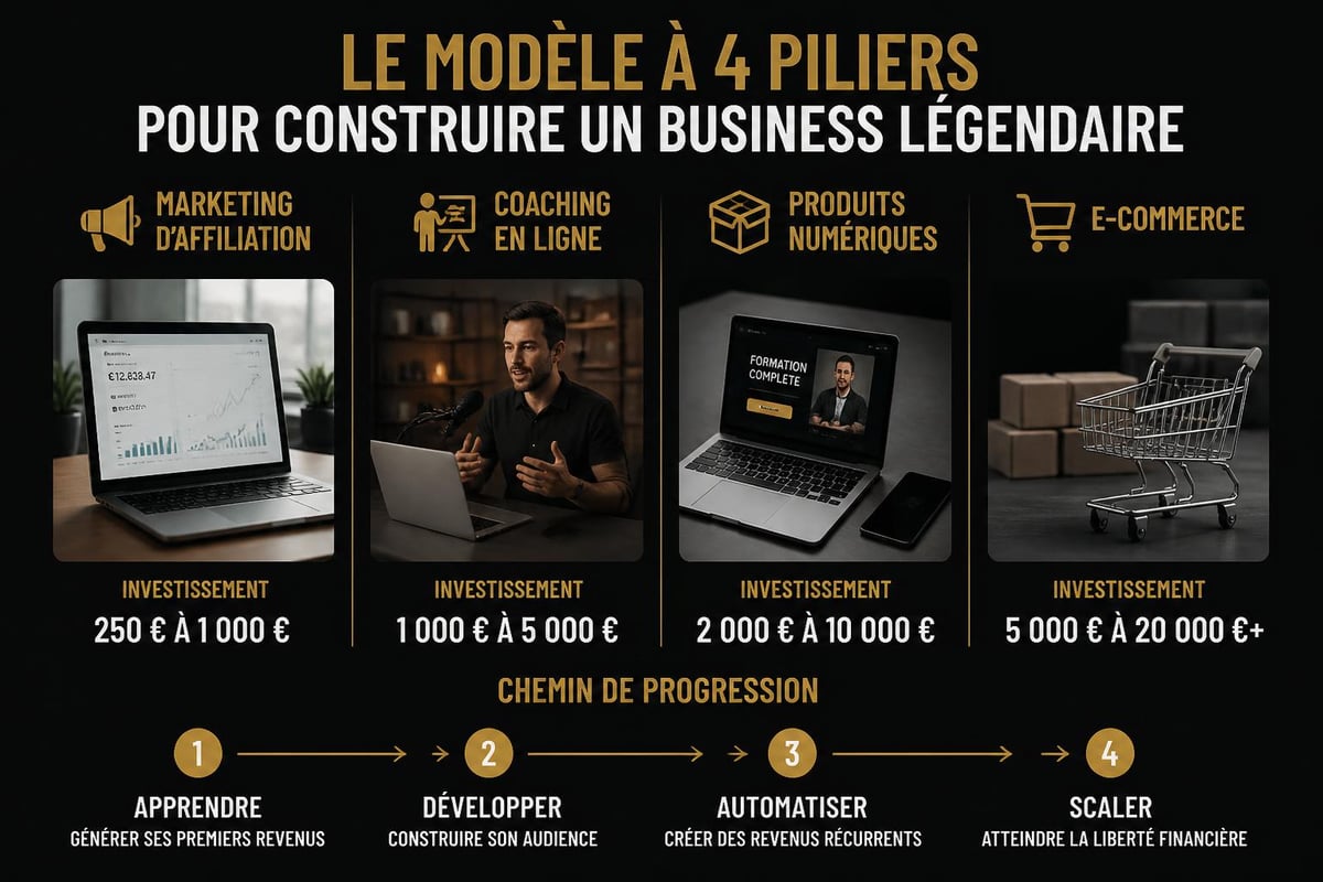 Legendary Marketer training structure