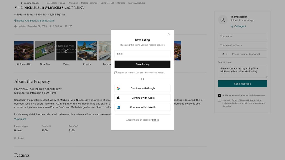 7 Best Homes for Sale in Costa del Sol in 2026 - Villa Nicklaus, Nueva Andalucia, Marbella