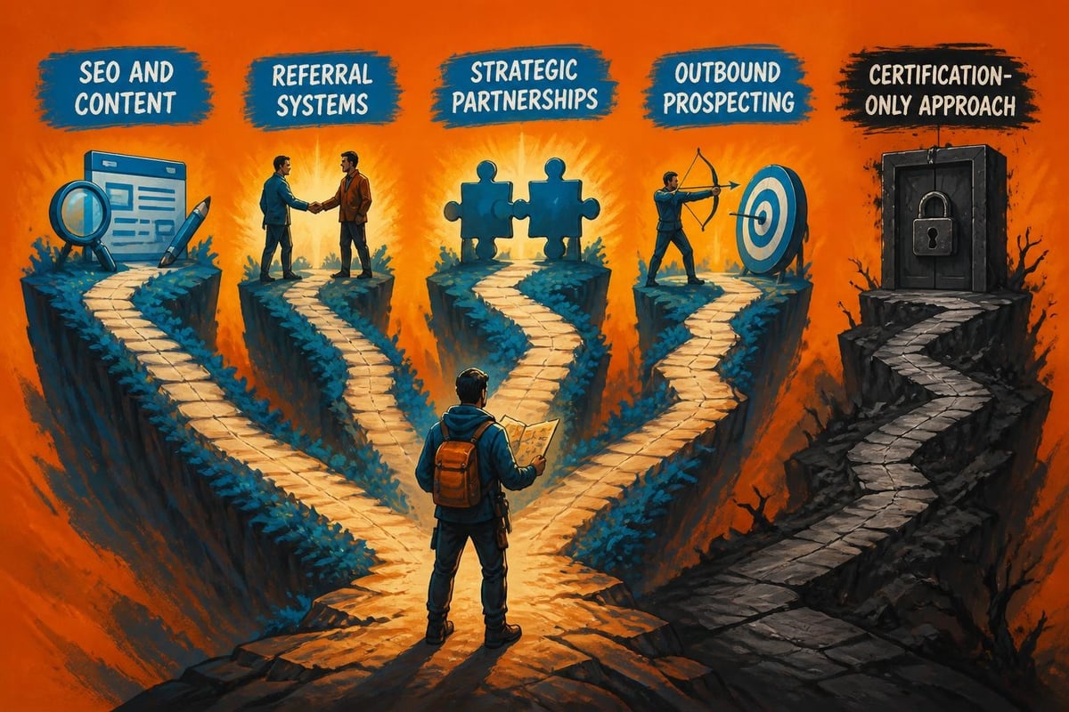 Lead generation channels comparison