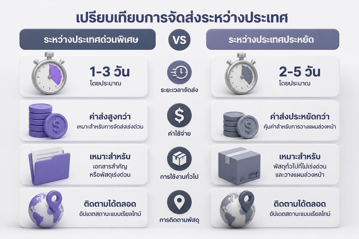 FedEx service comparison