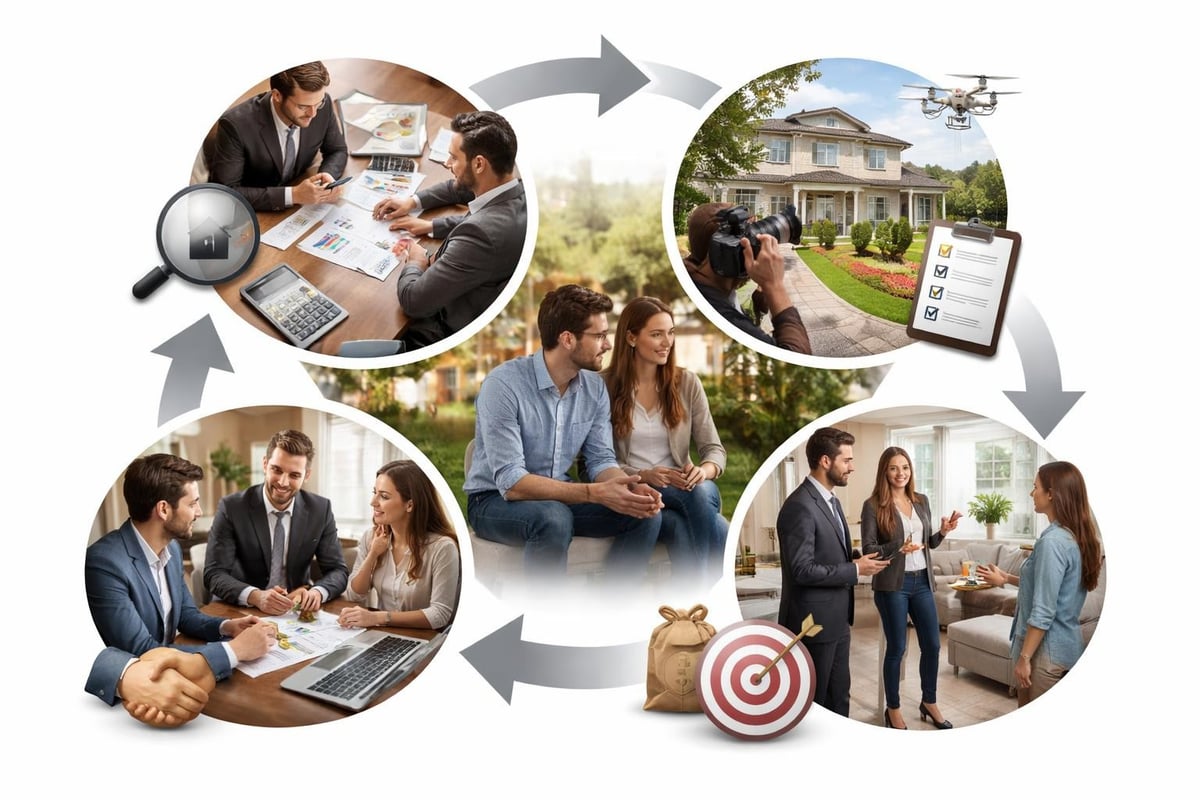 Structured sales process